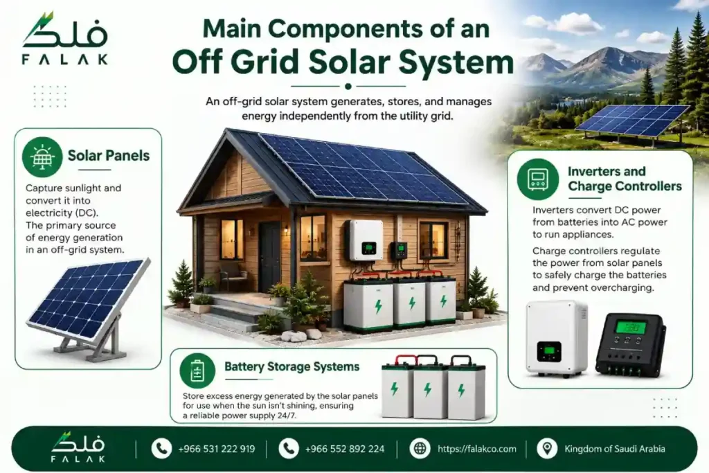 Main Components of an Off Grid Solar System