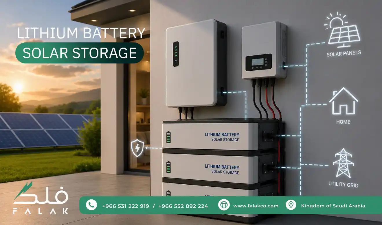 Lithium Battery Solar Storage in KSA | High-Performance